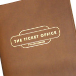 Saddle Hide Menu Cover 