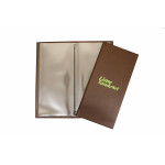 Bonded Leather Menu Cover
